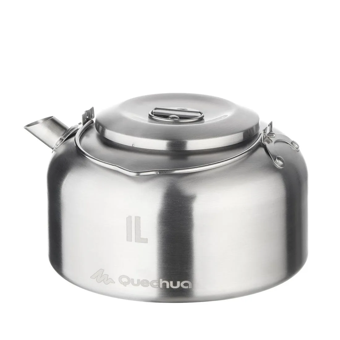 1 L Stainless Steel Kettle 500 for camping, bivouacking and hiking.