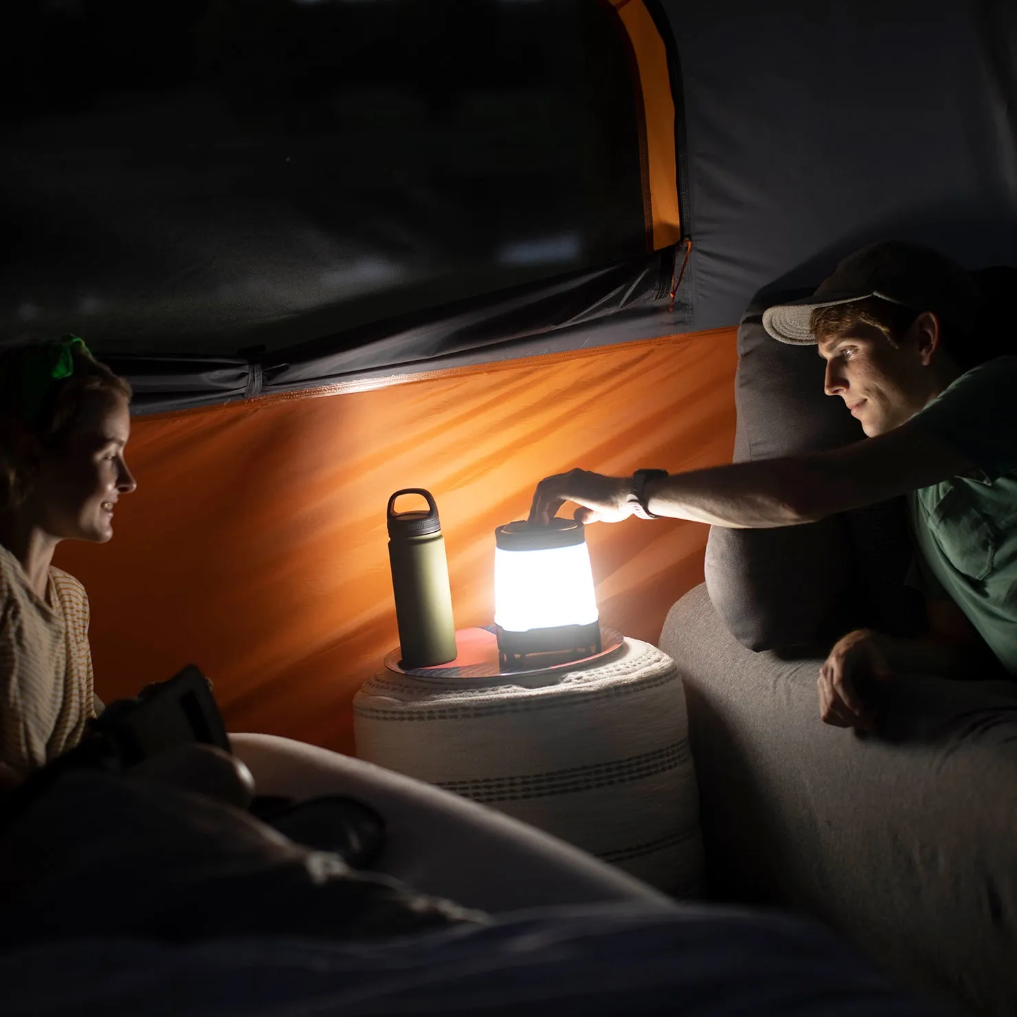 1250 Lumen Rechargeable Lantern with Bluetooth Speaker