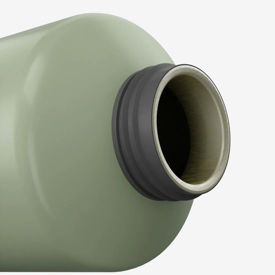 1.5L aluminium flask with quick-open cap for hiking