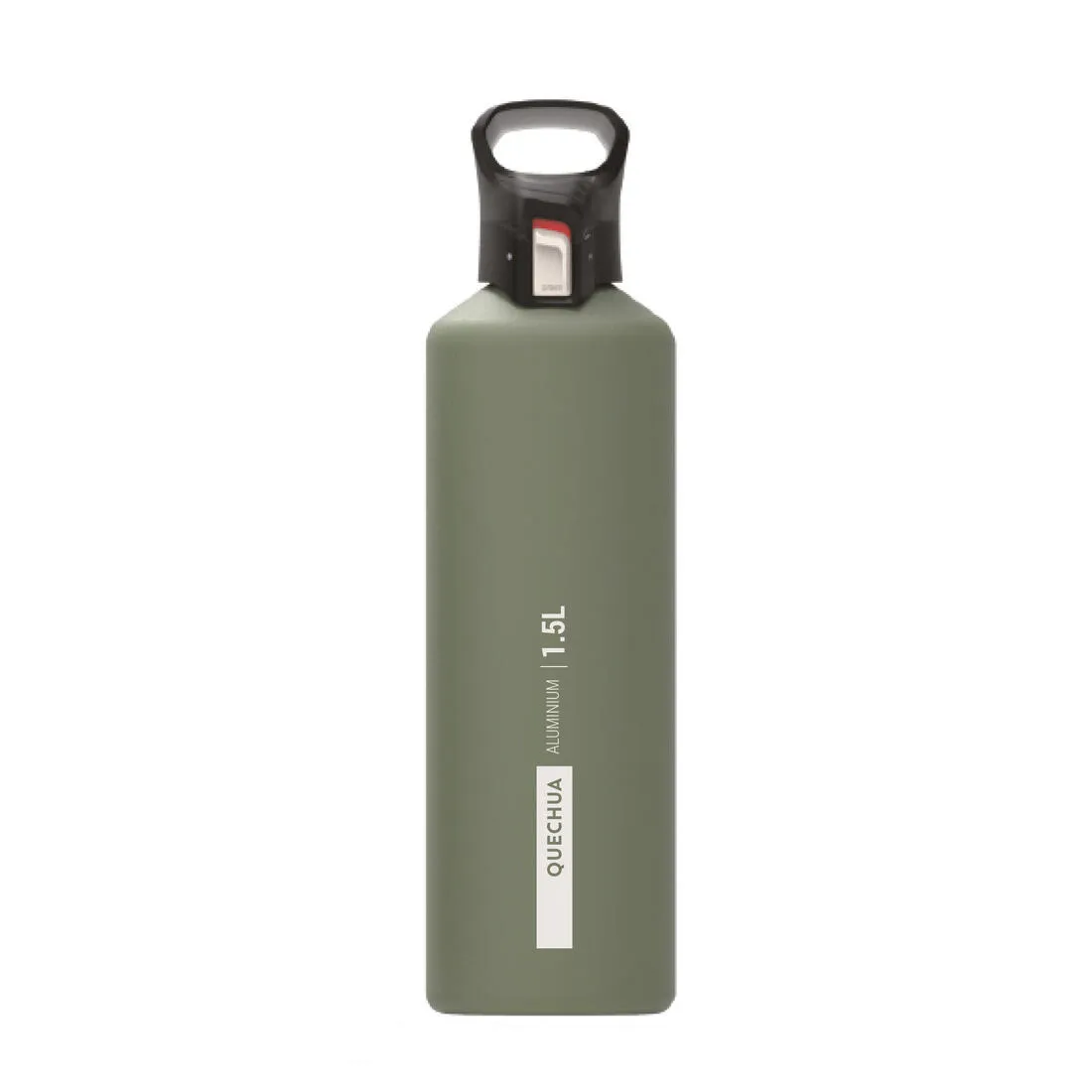 1.5L aluminium flask with quick-open cap for hiking