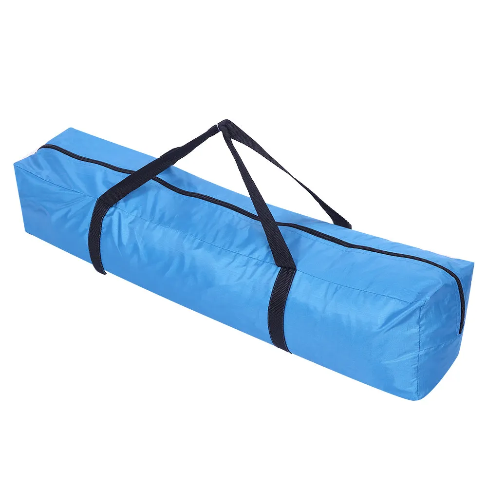 2-3 Person Double-Deck Tow-Door Hydraulic Automatic Tent Free Build Outdoor Tent Blue **