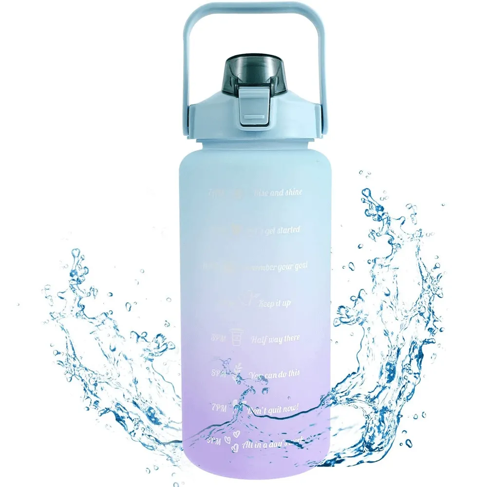 3 Pack Leakproof Sports Water Bottles