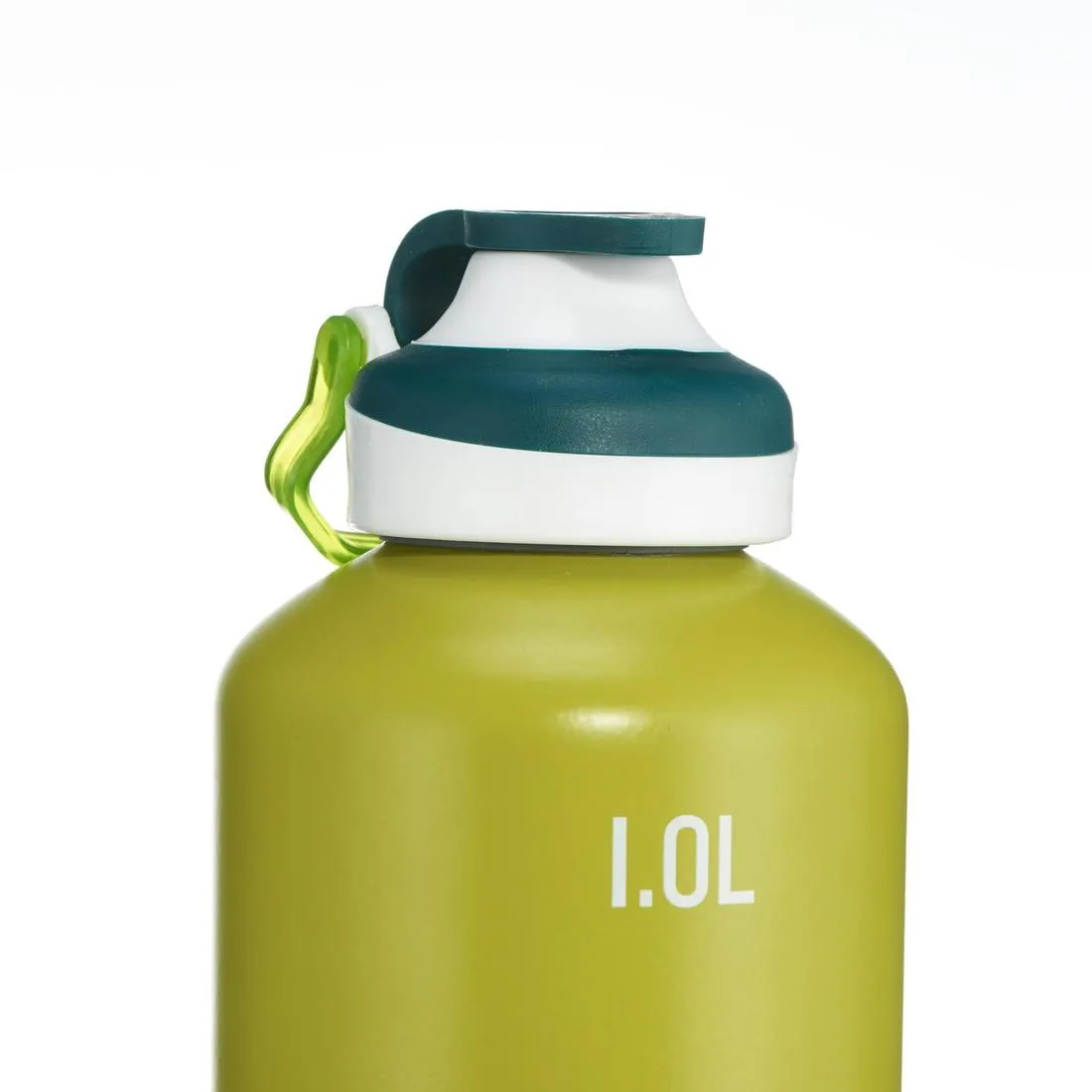 500 Quick-Opening Aluminium 1.L Hiking Flask - Red