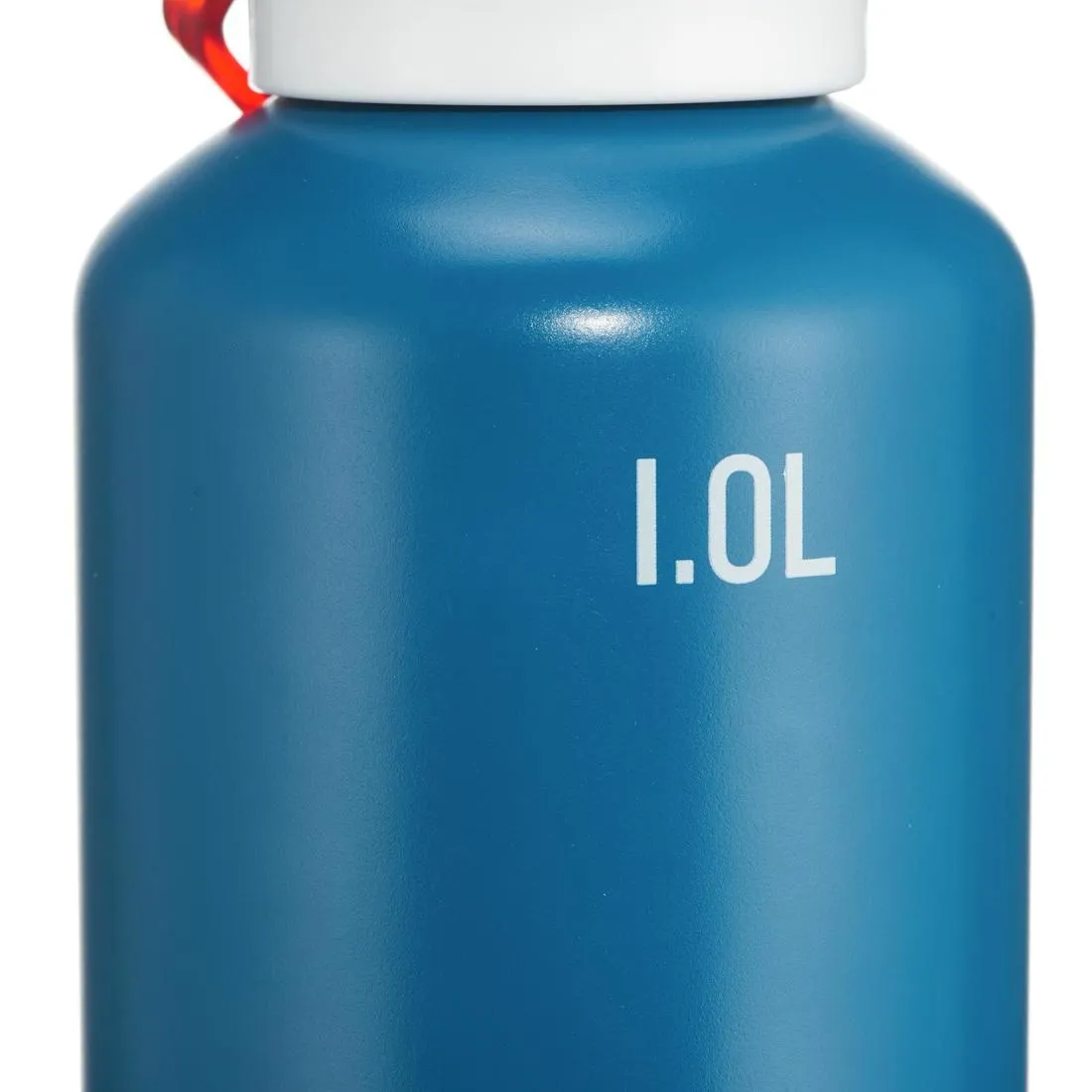 500 Quick-Opening Aluminium 1.L Hiking Flask - Red