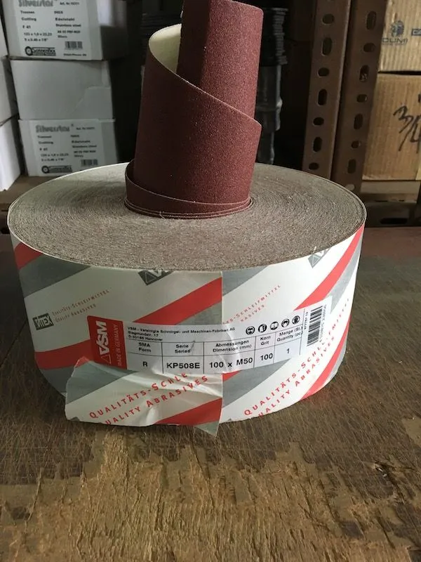 50MMX50M P600 KK511F - Sanding Abrasive Flexible Rolls