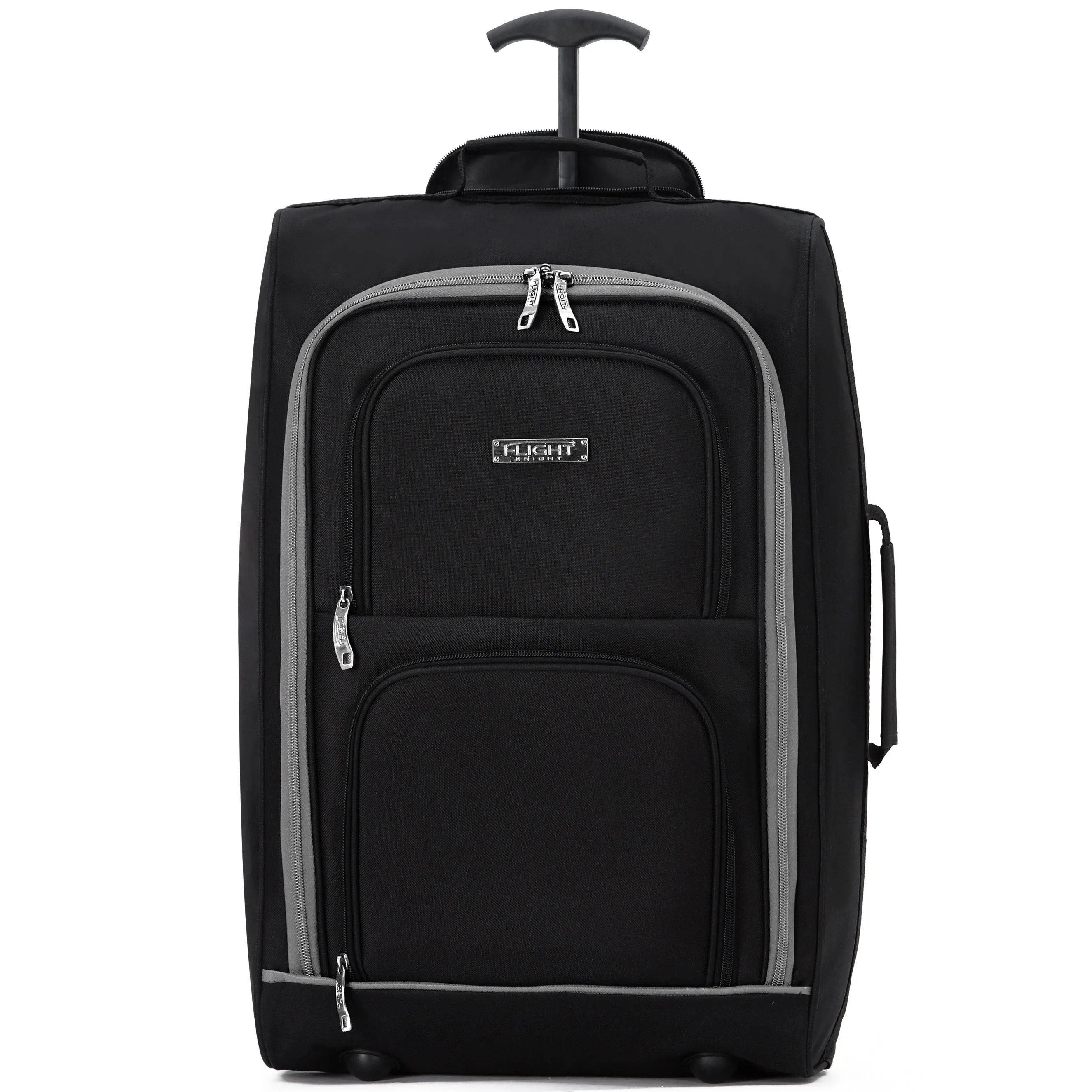 55x35x20cm 2 Wheel Soft Shell Suitcase