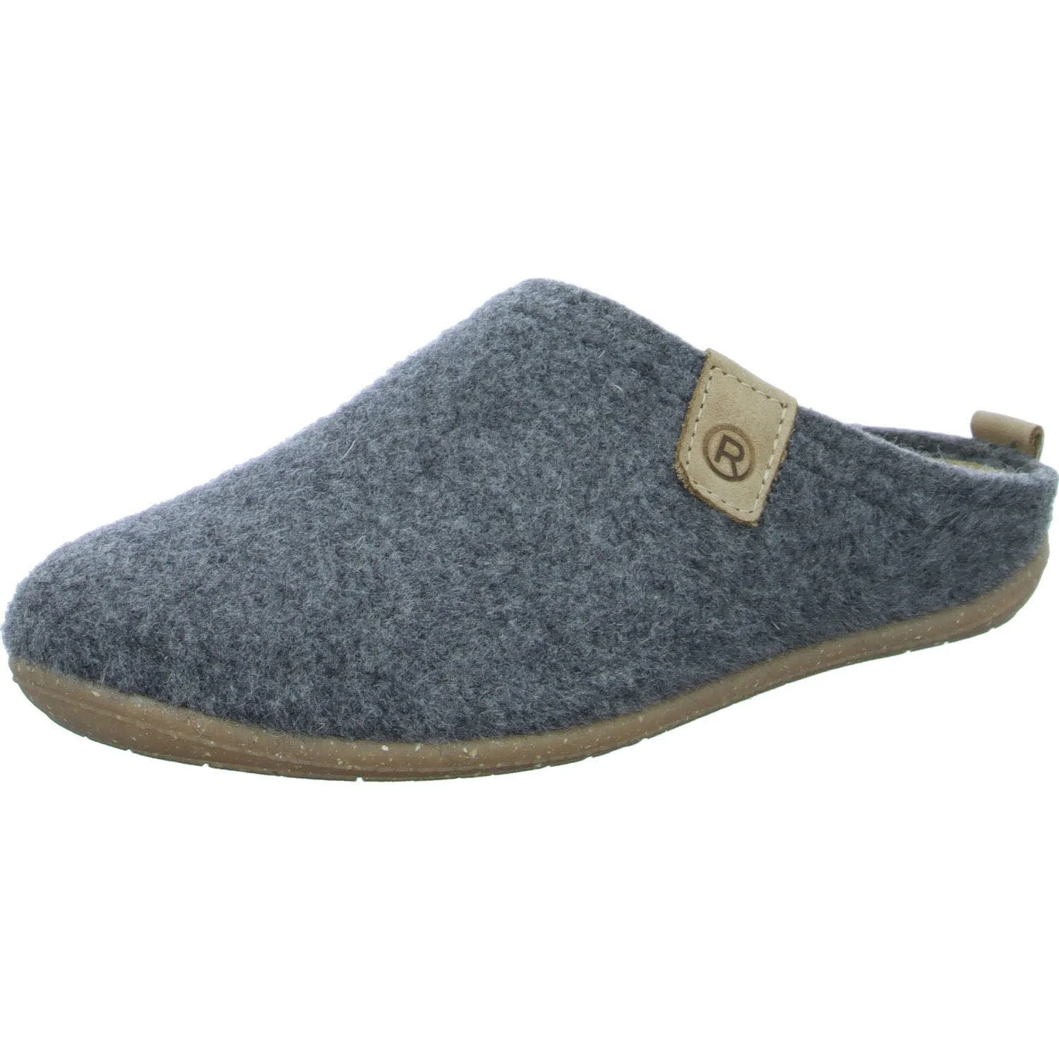 '6860-87' women's home slipper - grey