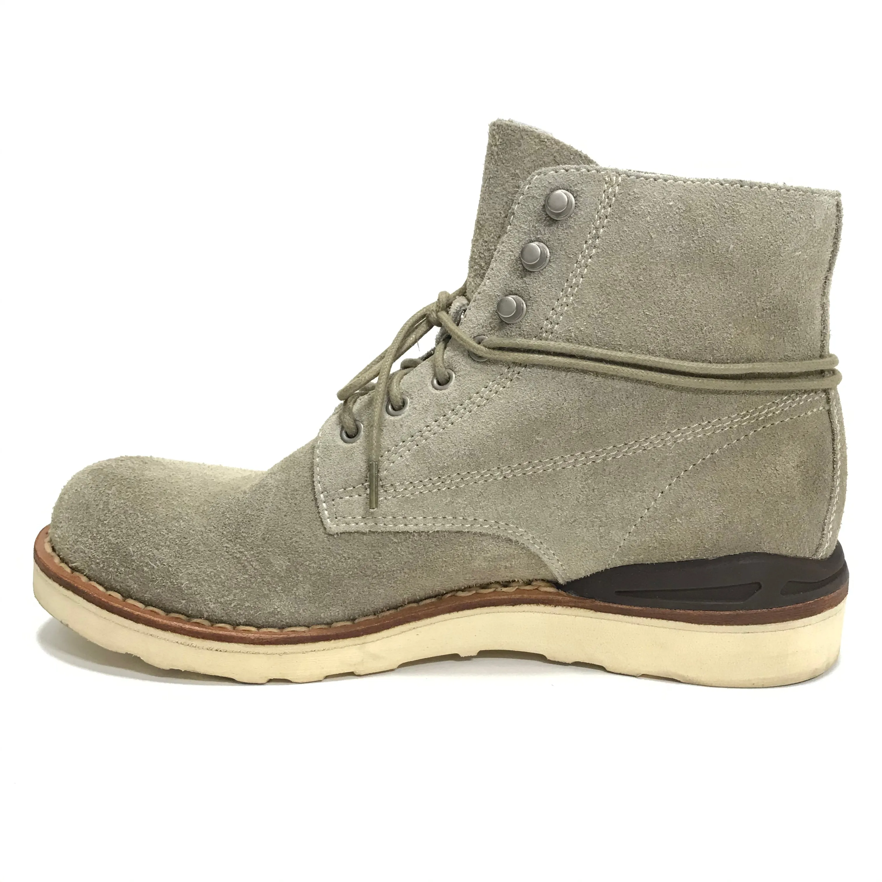 [9] Visvim Virgil Boots Folk Suede Sand