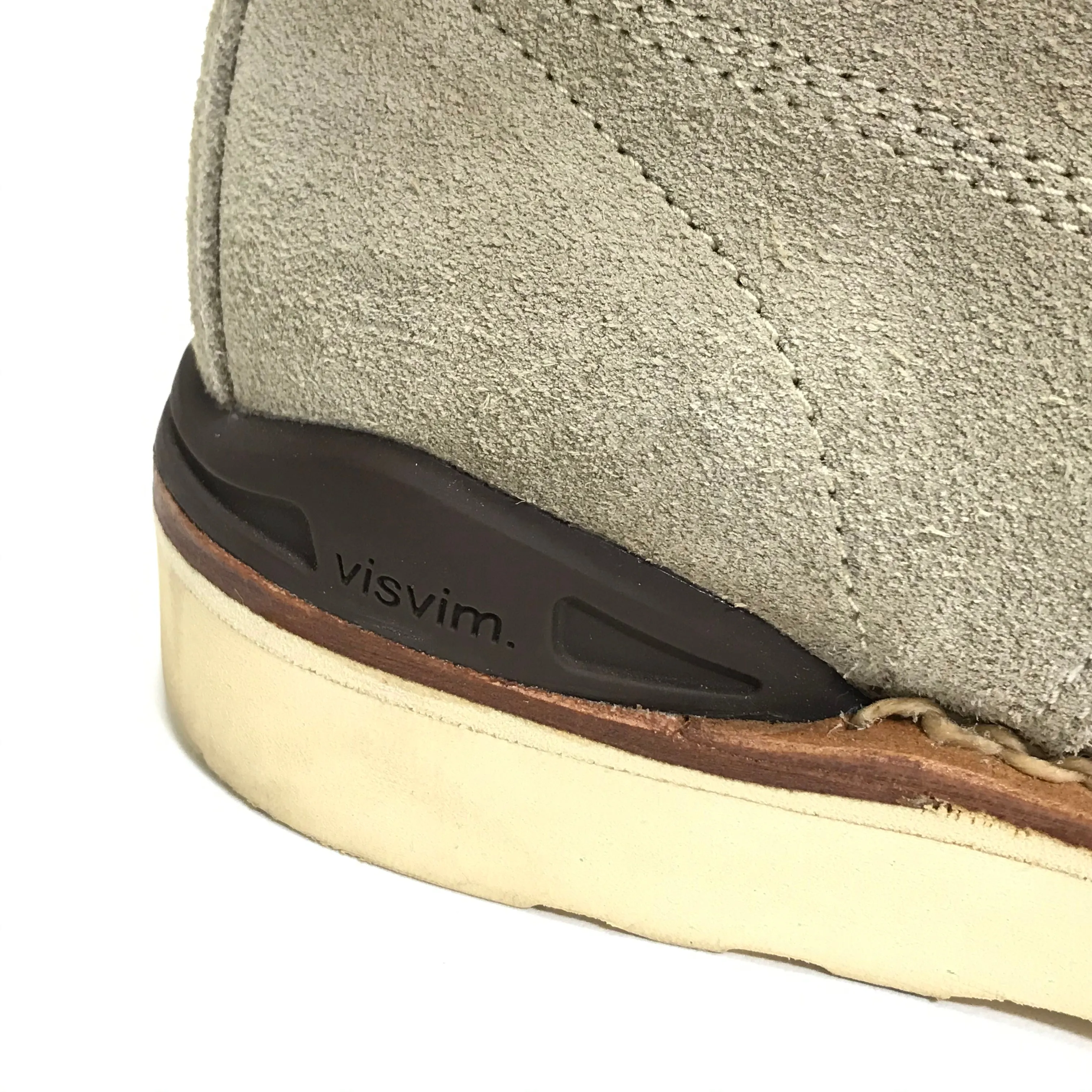 [9] Visvim Virgil Boots Folk Suede Sand