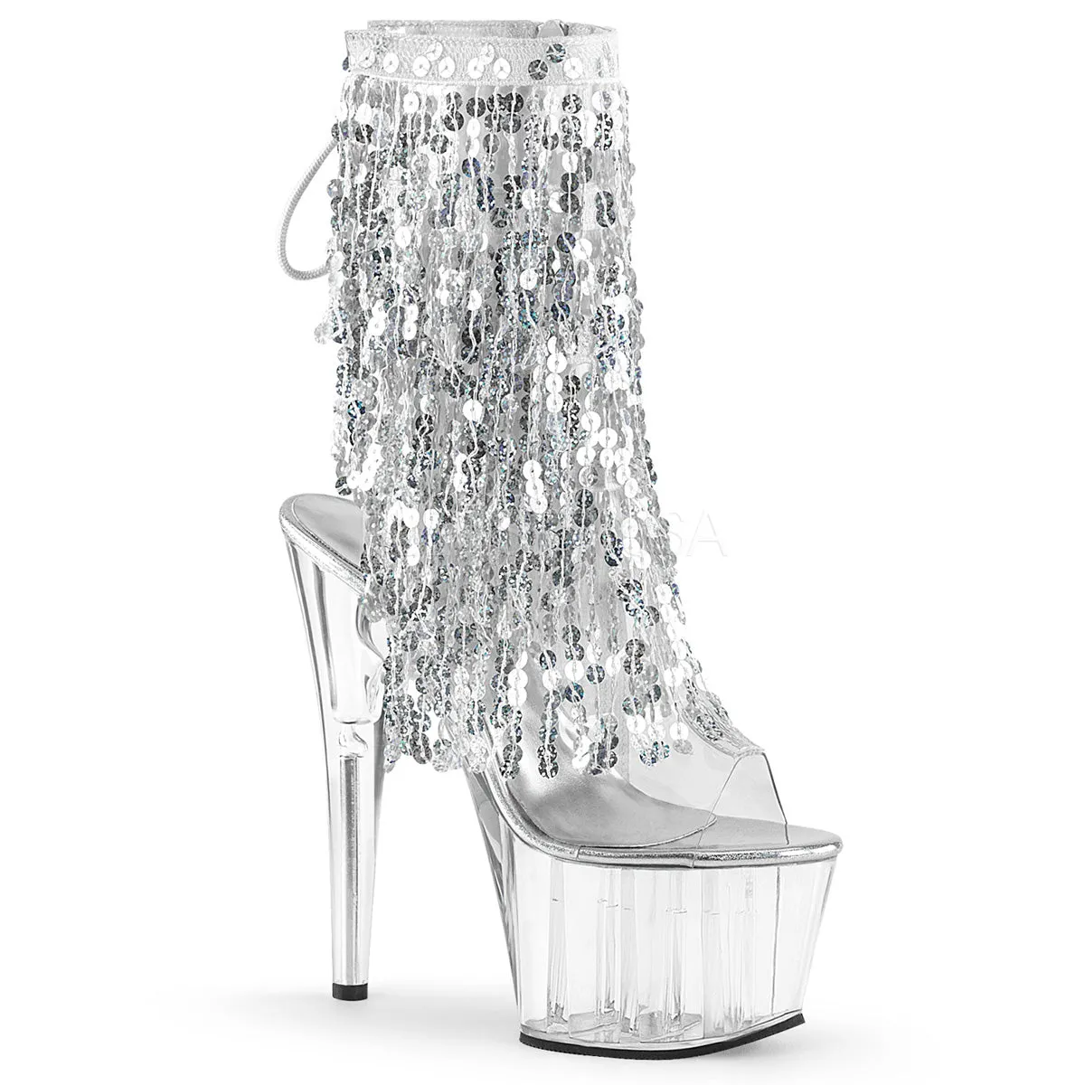 ADORE-1017SQF  Clear-Silver Holo/Clear