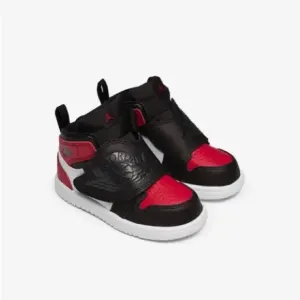 Air Jordan 1 Sky Toddler’s Sneakers “Black/Red” (TD 9c)