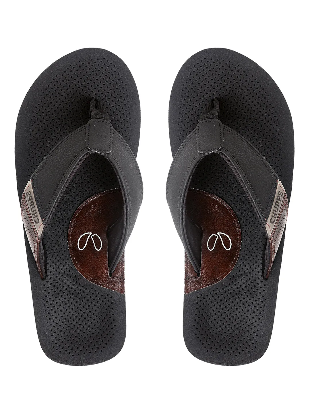 Airflow Black Brown V-Strap