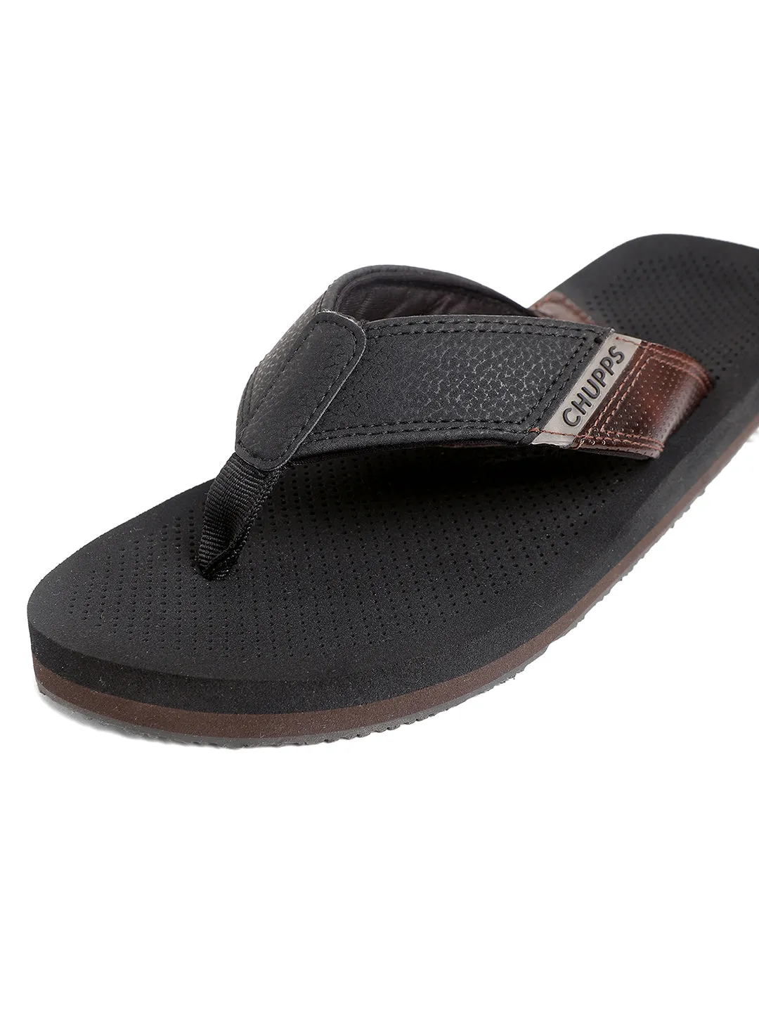 Airflow Black Brown V-Strap