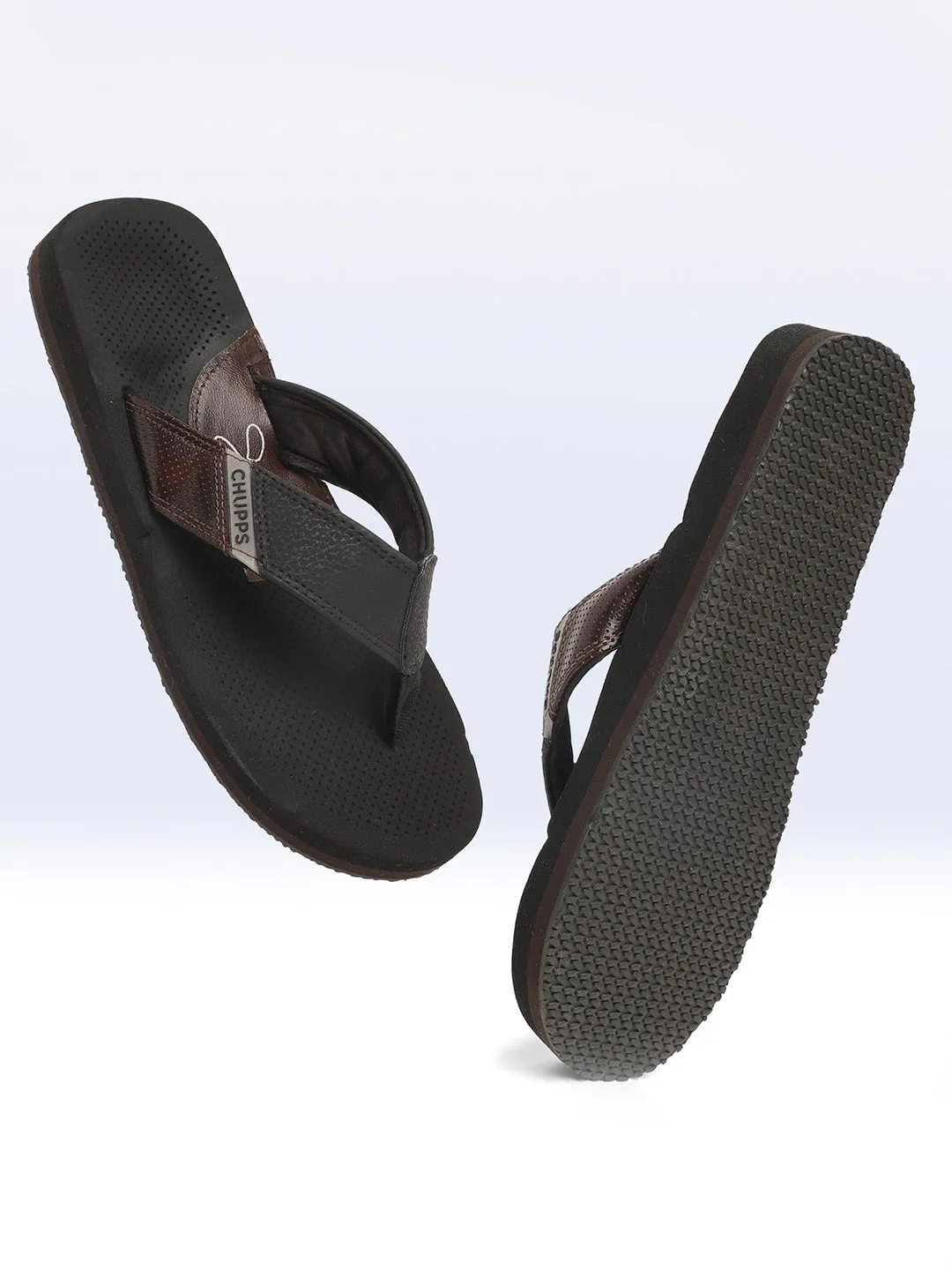 Airflow Black Brown V-Strap