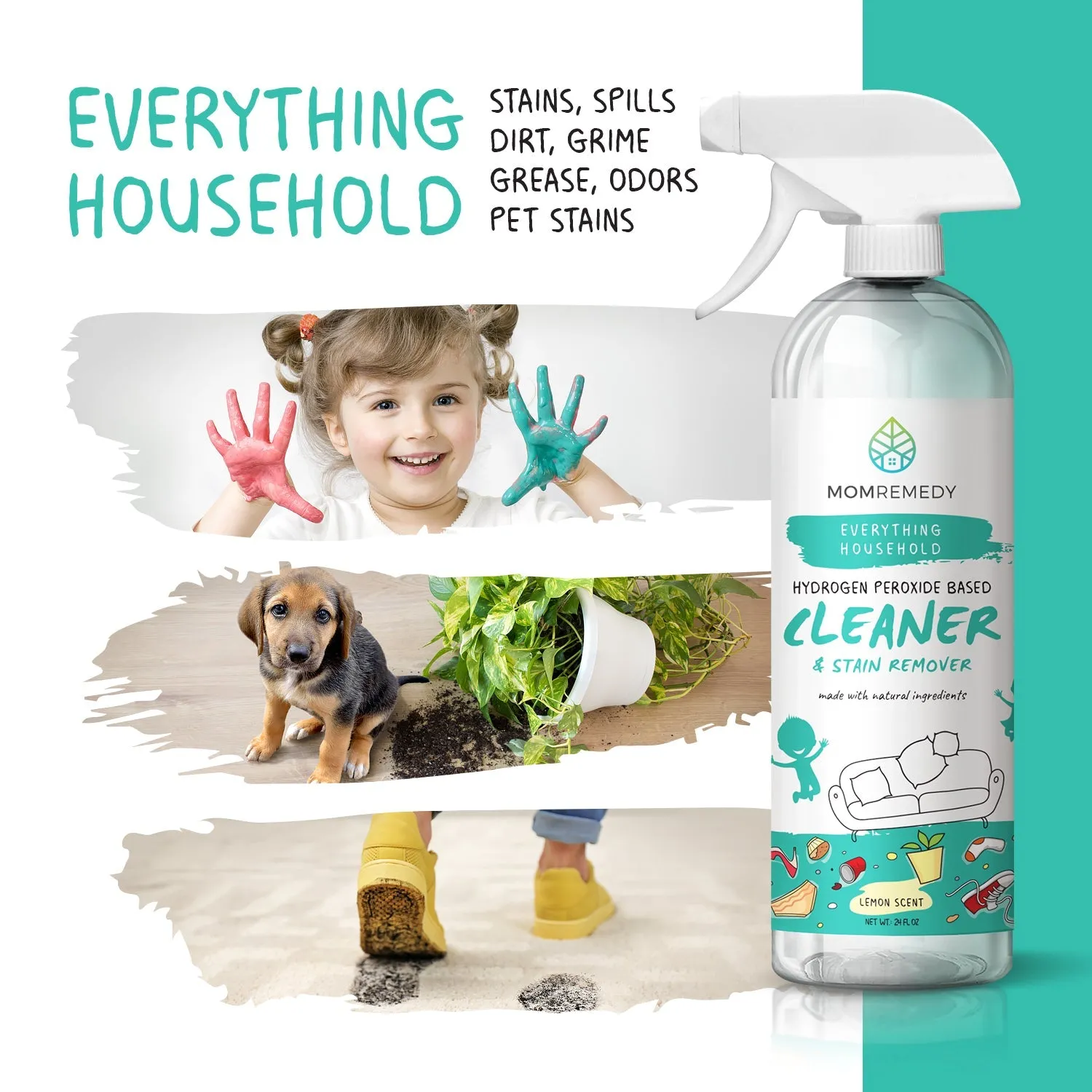 All-Purpose Cleaner & Stain Remover - 24oz (2-Pack)