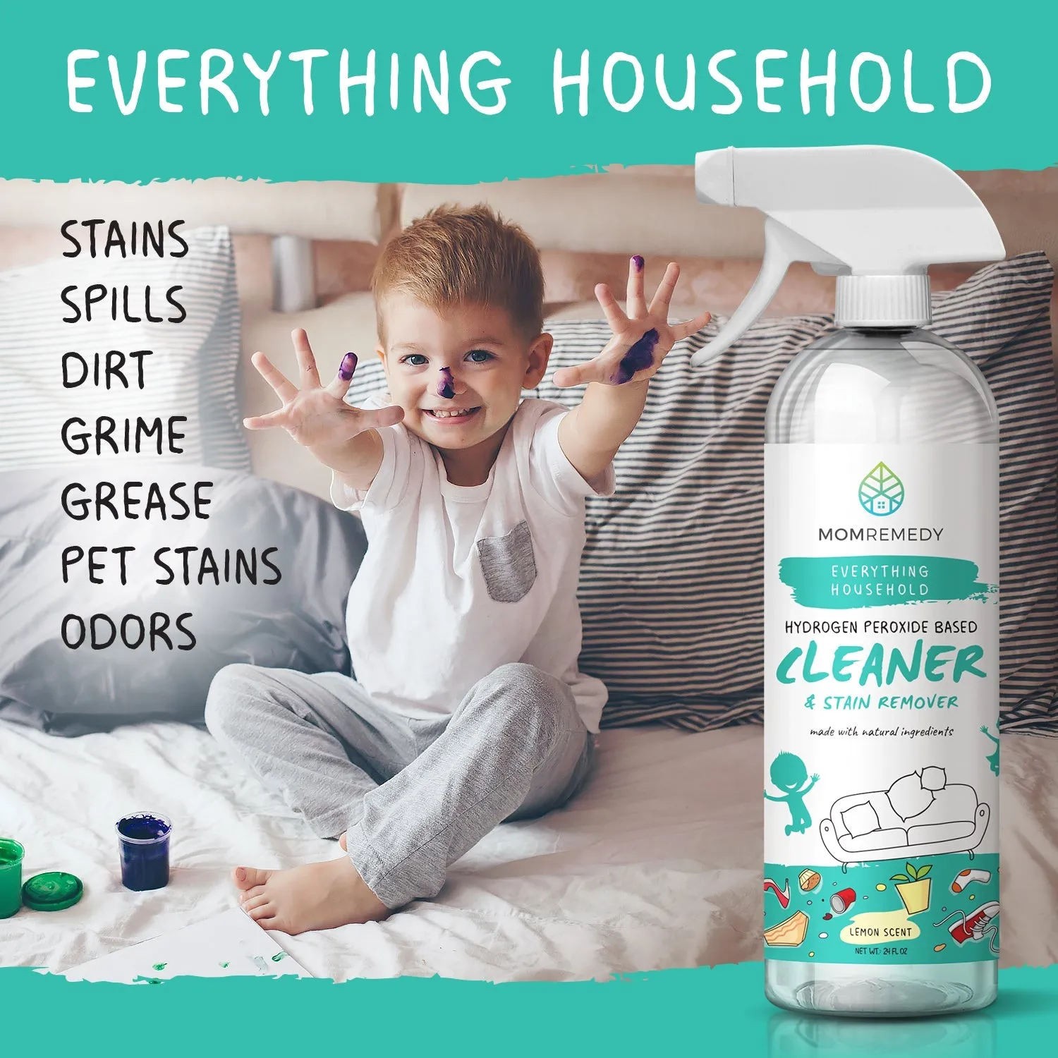 All-Purpose Cleaner & Stain Remover - 24oz (2-Pack)