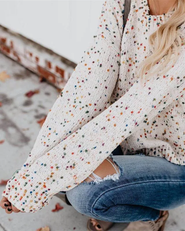 Along The Way Knit Sweater