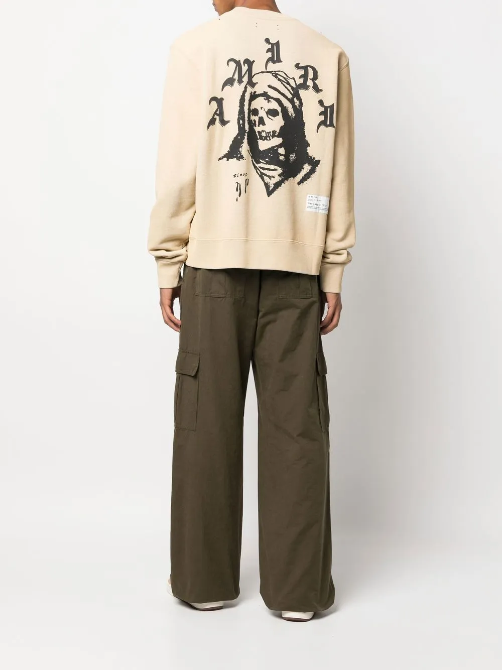 AMIRI logo-print graphic sweatshirt