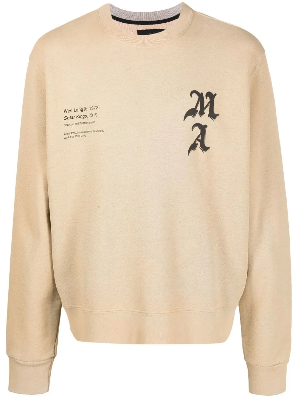 AMIRI logo-print graphic sweatshirt