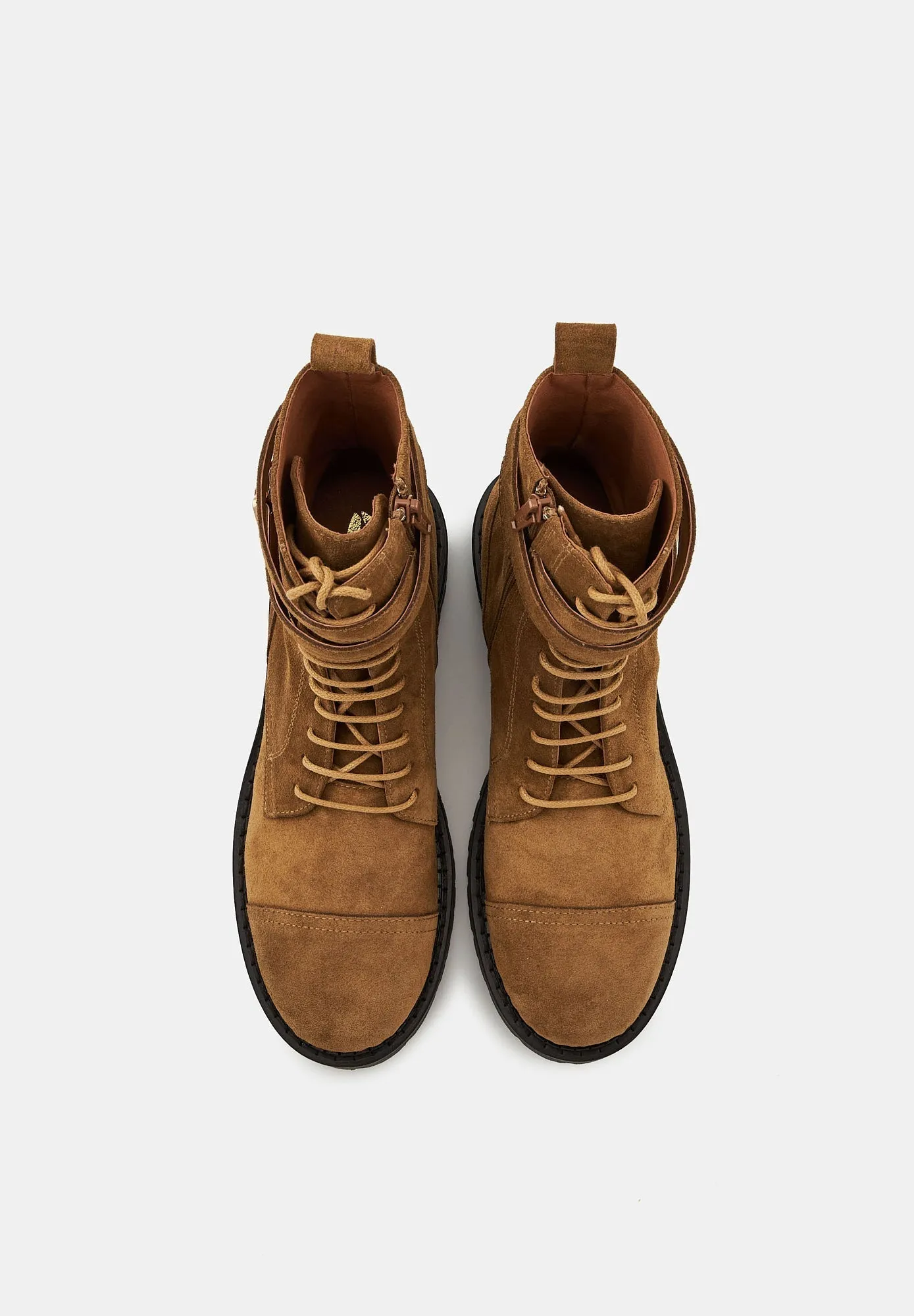 Amy-Cuir Suede Camel
