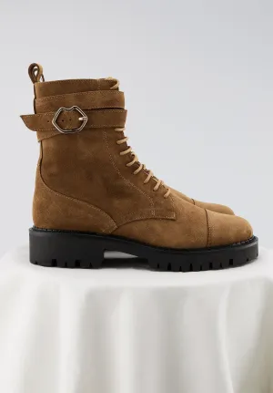 Amy-Cuir Suede Camel