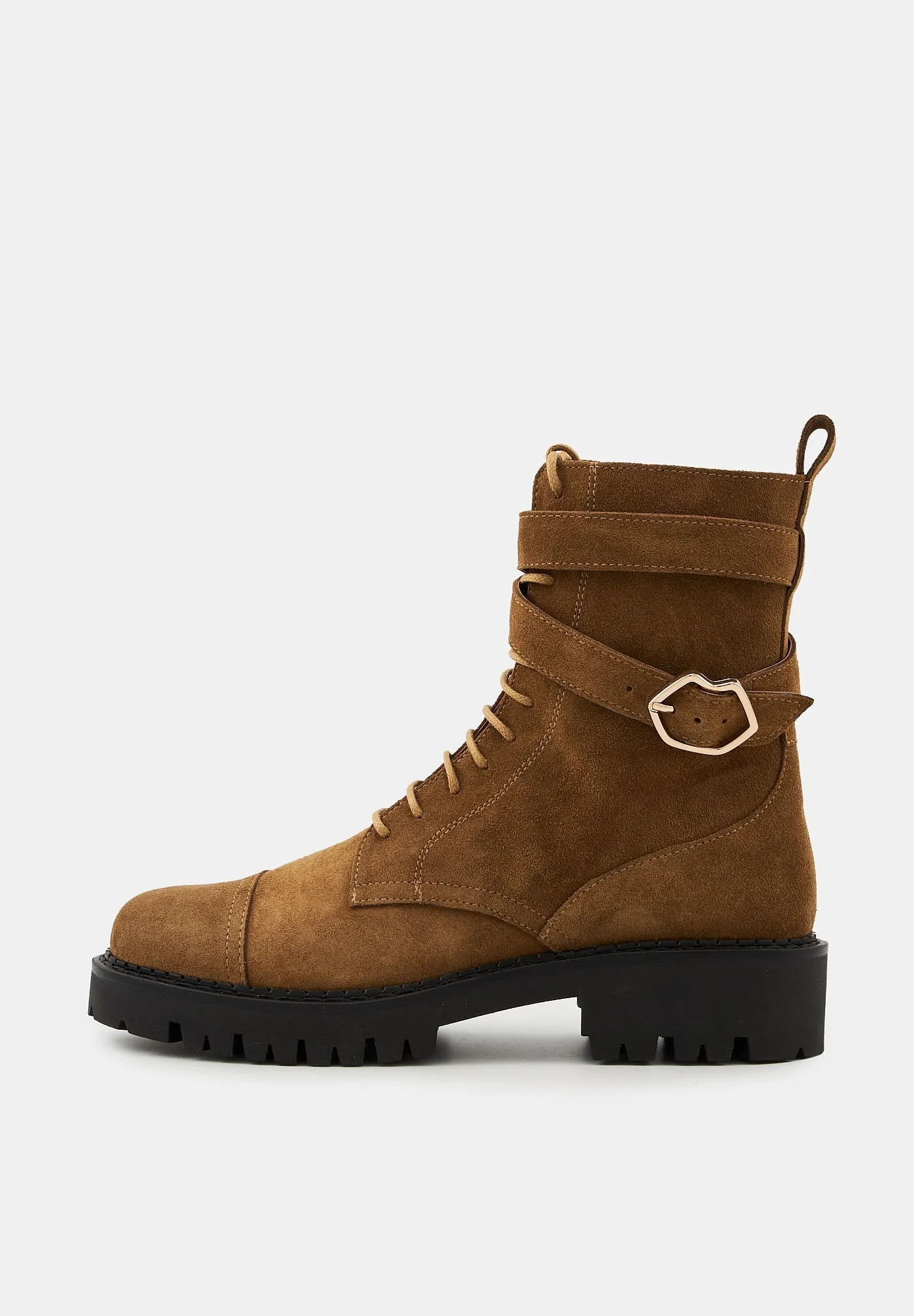 Amy-Cuir Suede Camel
