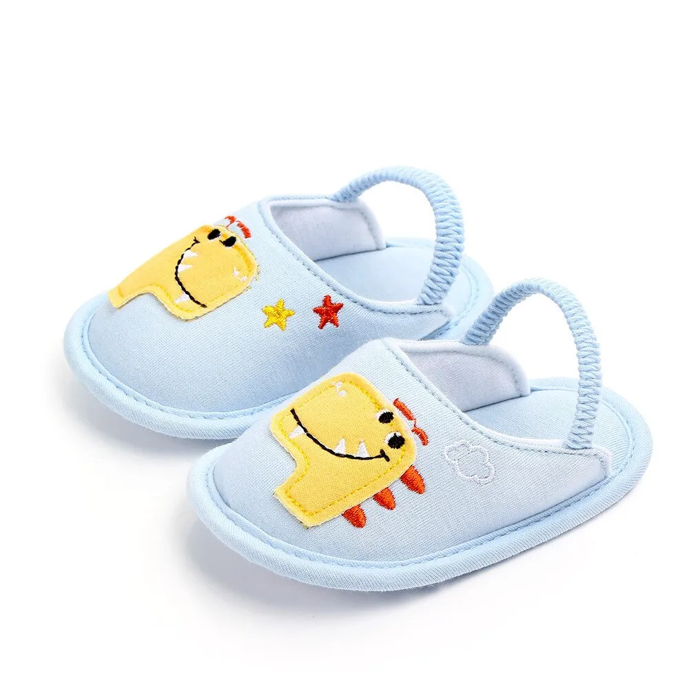 Animals Embroidered Slippers