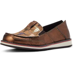Ariat Women's Pink Steer Head Cruiser