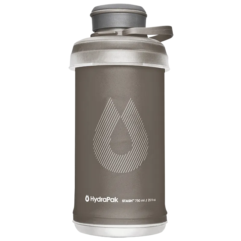 Botella De Hidratación Flexible Stash Bottle 750 ml. Mammoth Grey Hydrapak