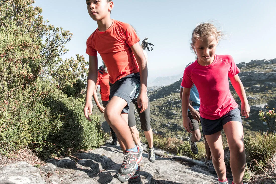 Boys' Hike 100 hiking T-shirt