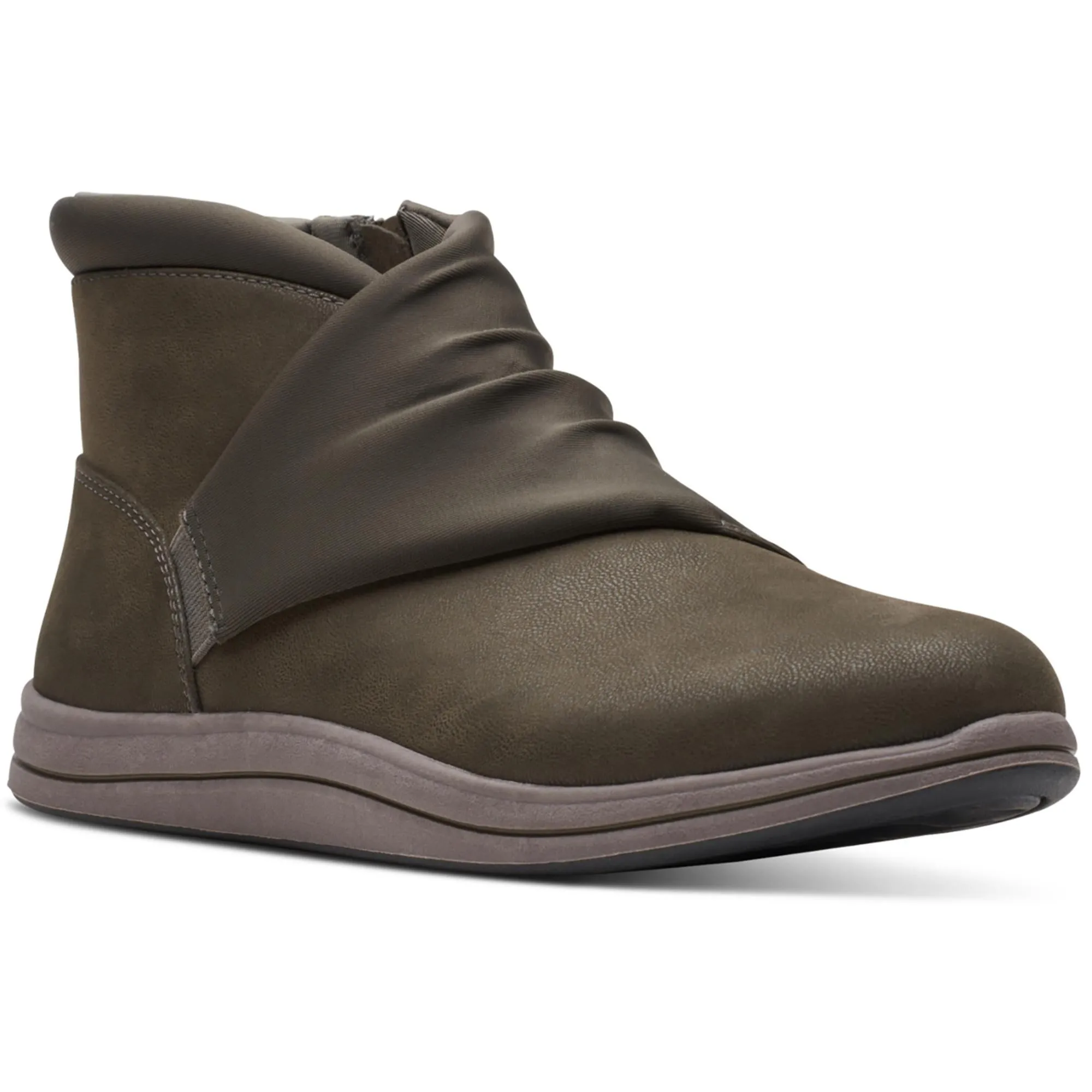 Breeze Dusk Womens Faux Suede Booties