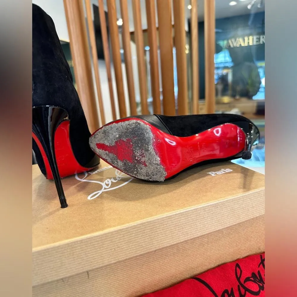 Christian Louboutin booties w/ box and dust bag