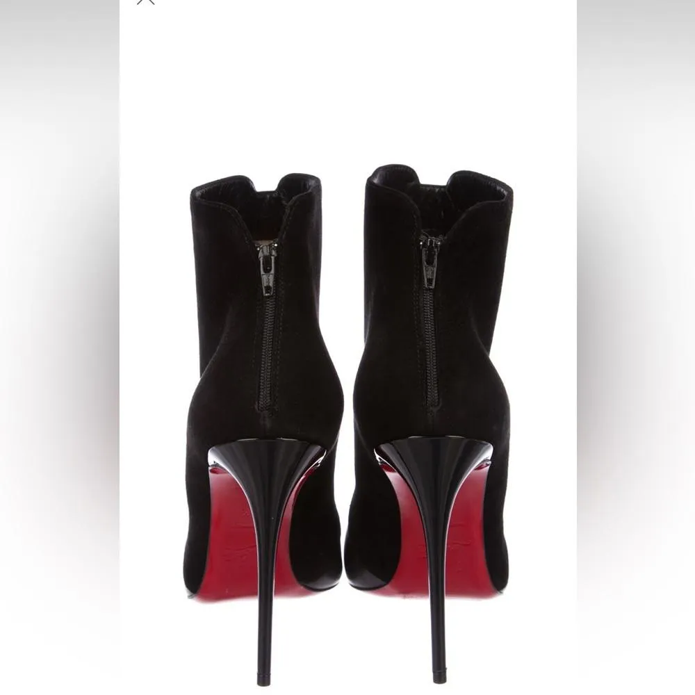 Christian Louboutin booties w/ box and dust bag
