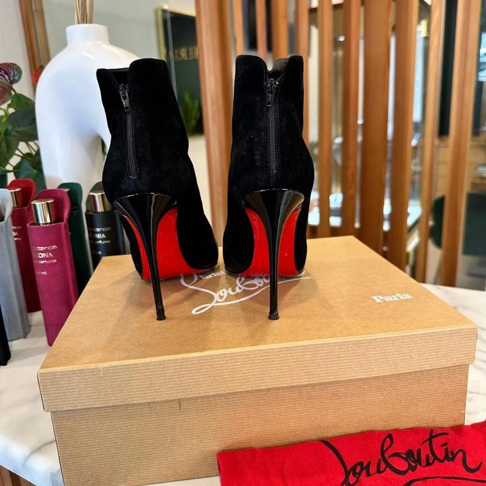 Christian Louboutin booties w/ box and dust bag