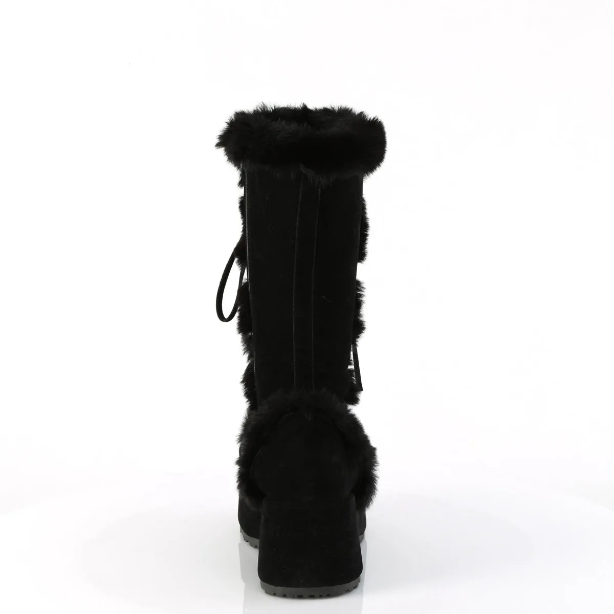 CUBBY-311  Black Vegan Suede