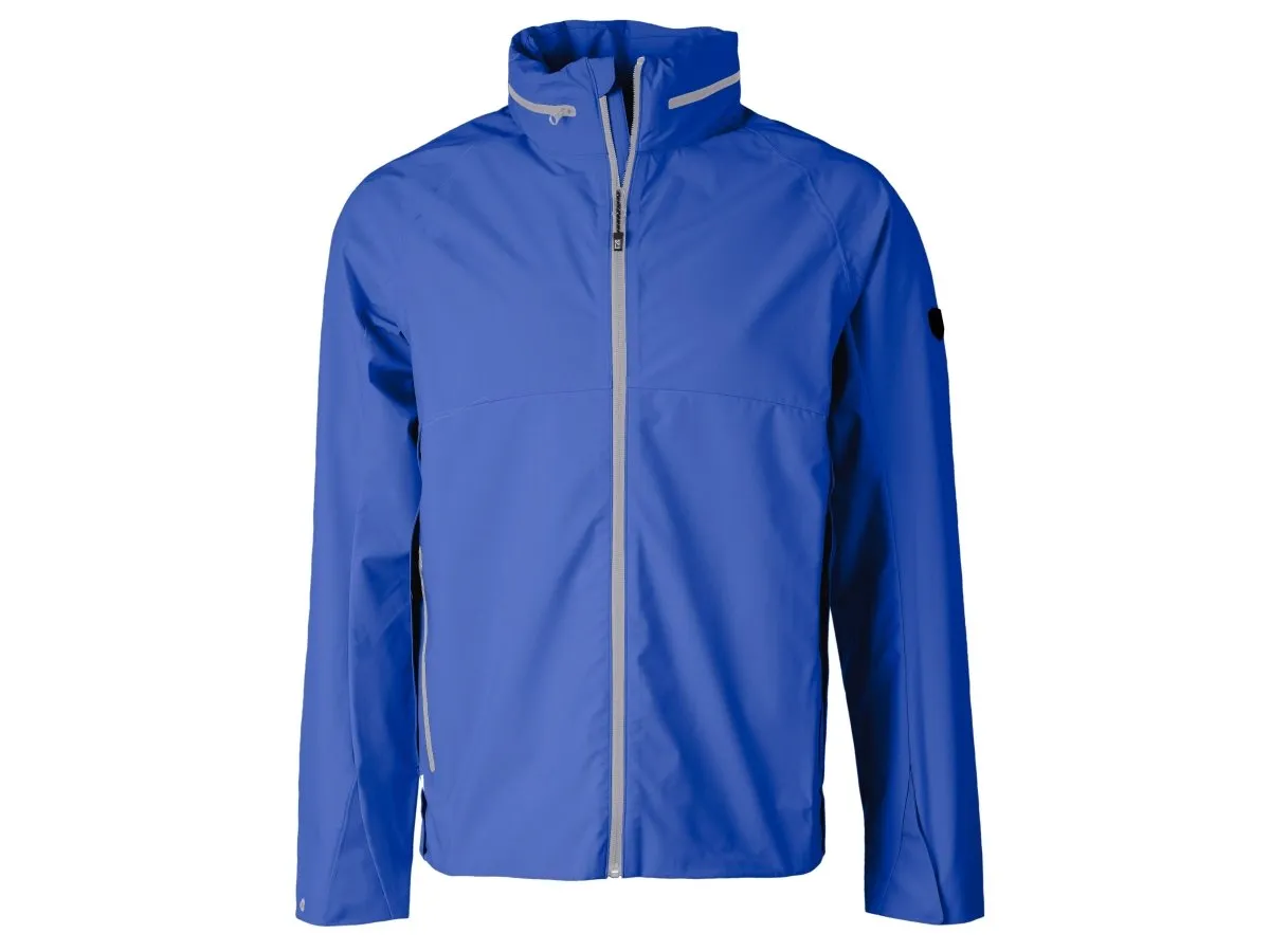 Cutter & Buck Men's Vapor Water Repellent Full Zip Rain Jacket
