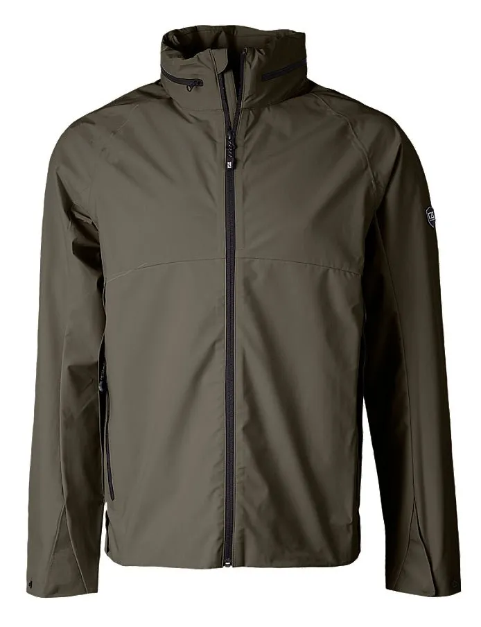 Cutter & Buck Men's Vapor Water Repellent Full Zip Rain Jacket