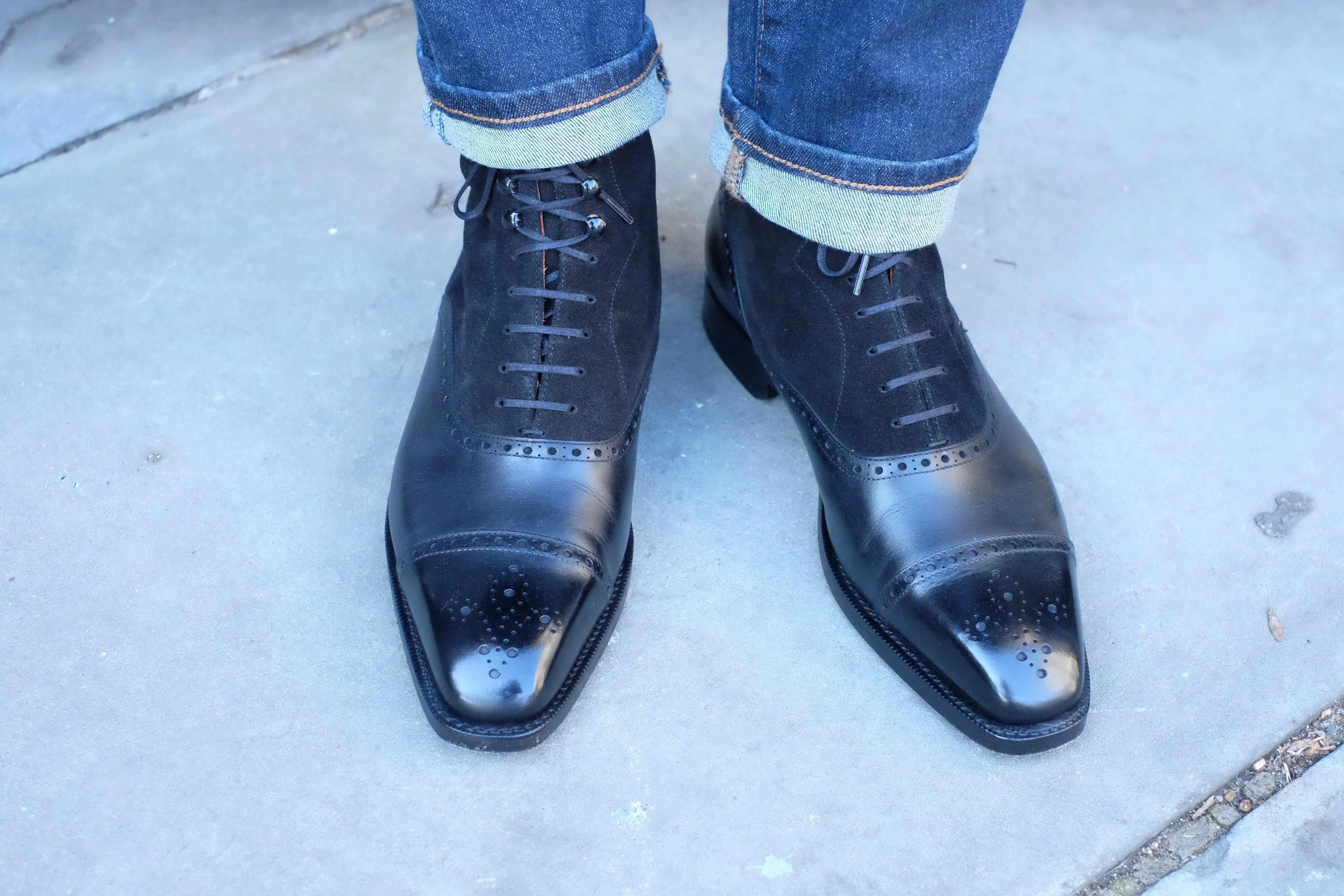David - Black Calf / Black Suede