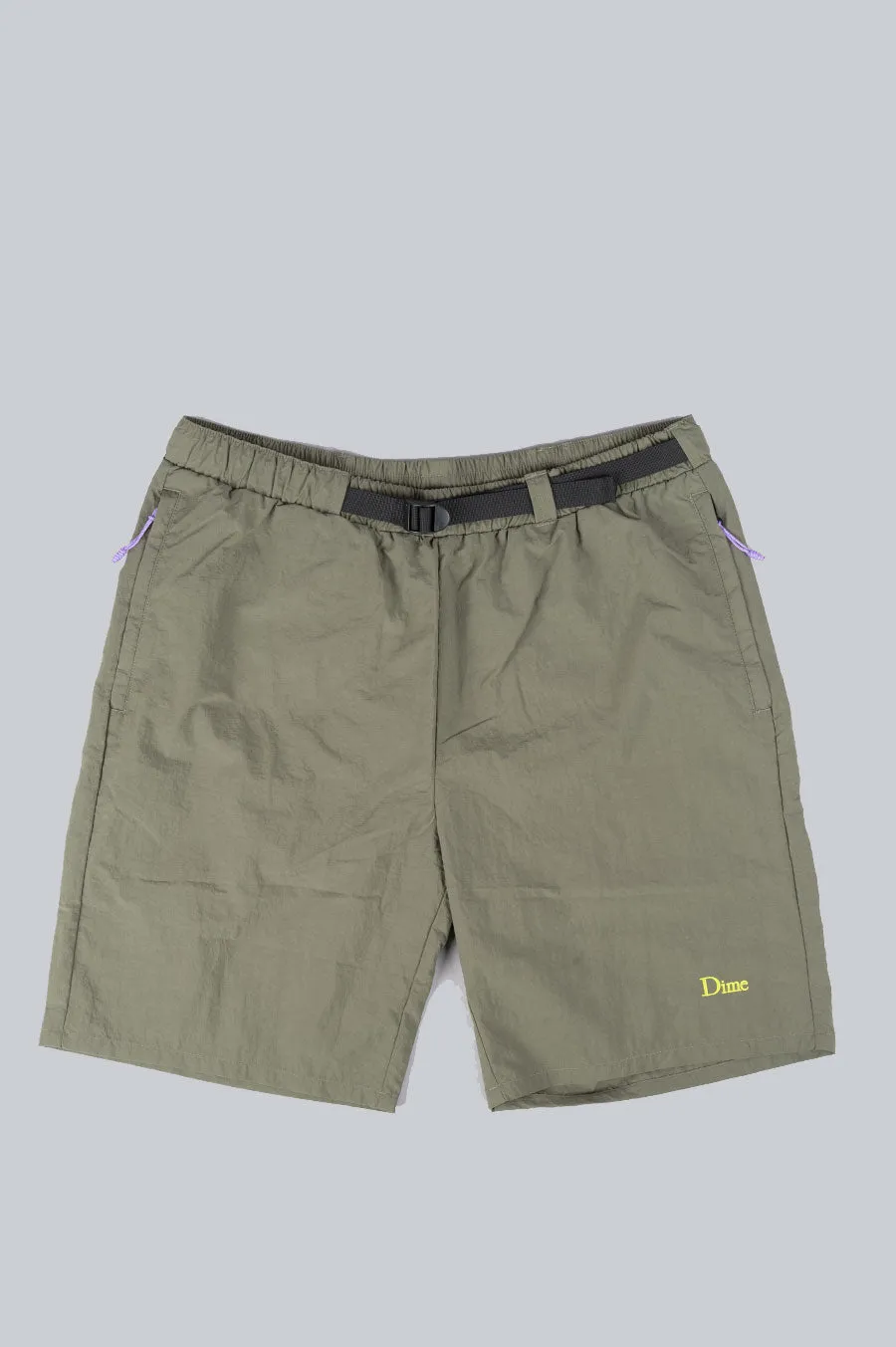 DIME HIKING SHORTS PALE OLIVE