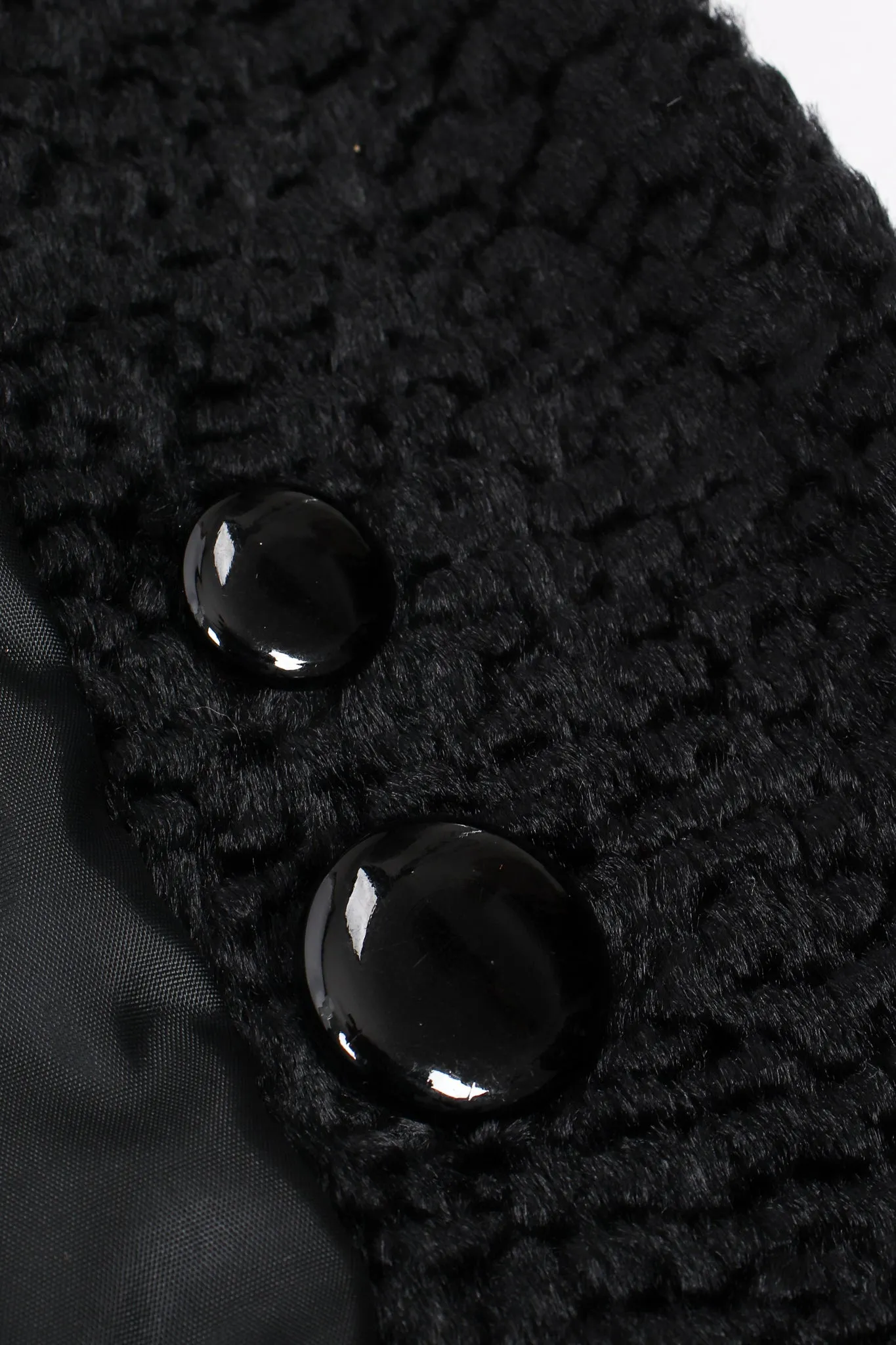 Faux Curly Lamb Coat
