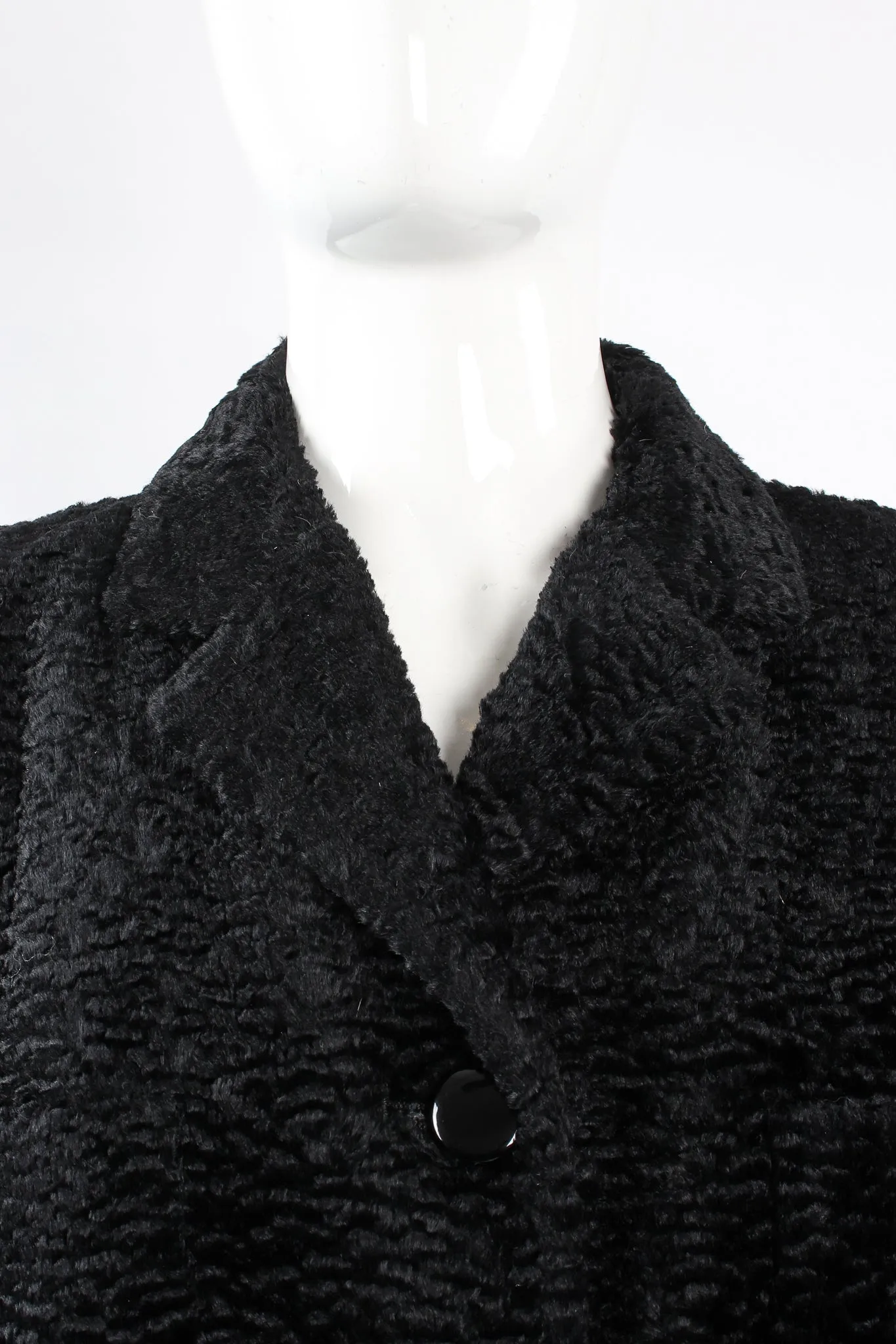 Faux Curly Lamb Coat