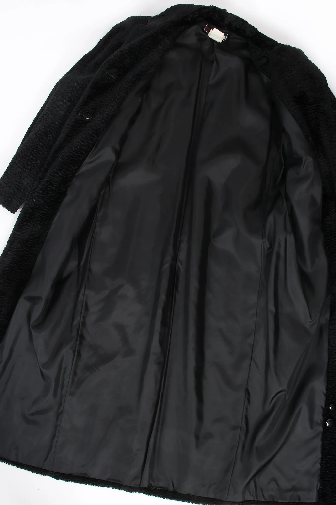 Faux Curly Lamb Coat