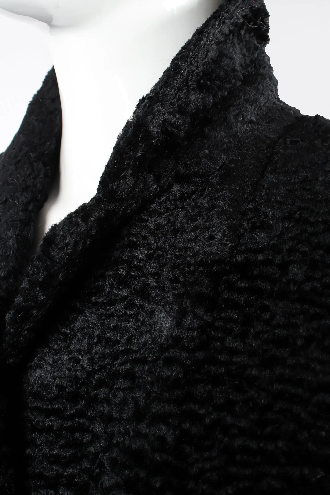 Faux Curly Lamb Coat