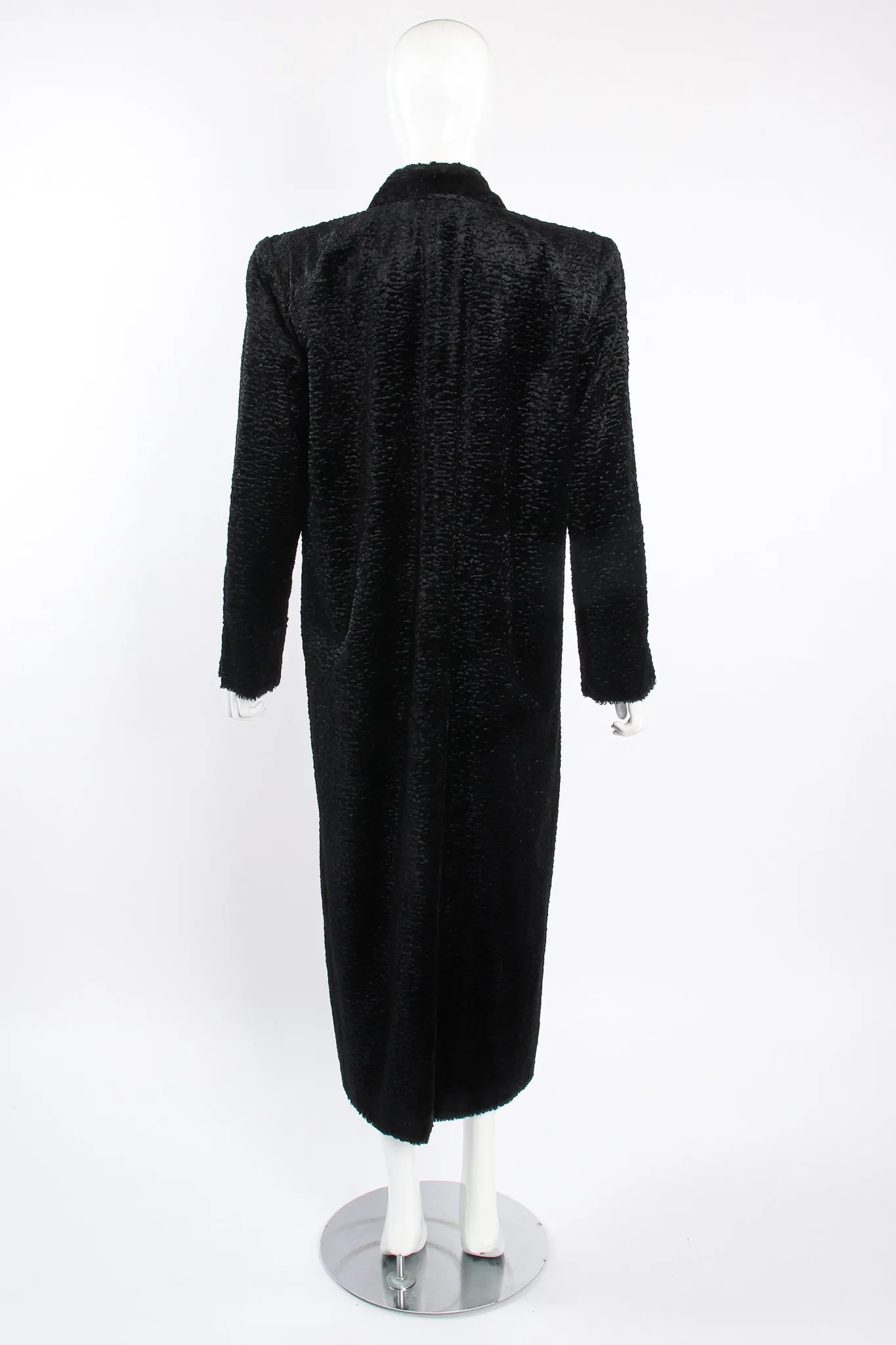 Faux Curly Lamb Coat