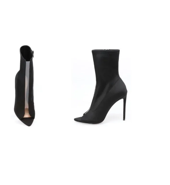 Finley Peep-toe Booties