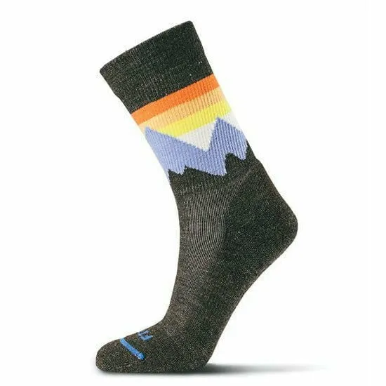 FITS Mountain Top Light Hiker Crew Socks