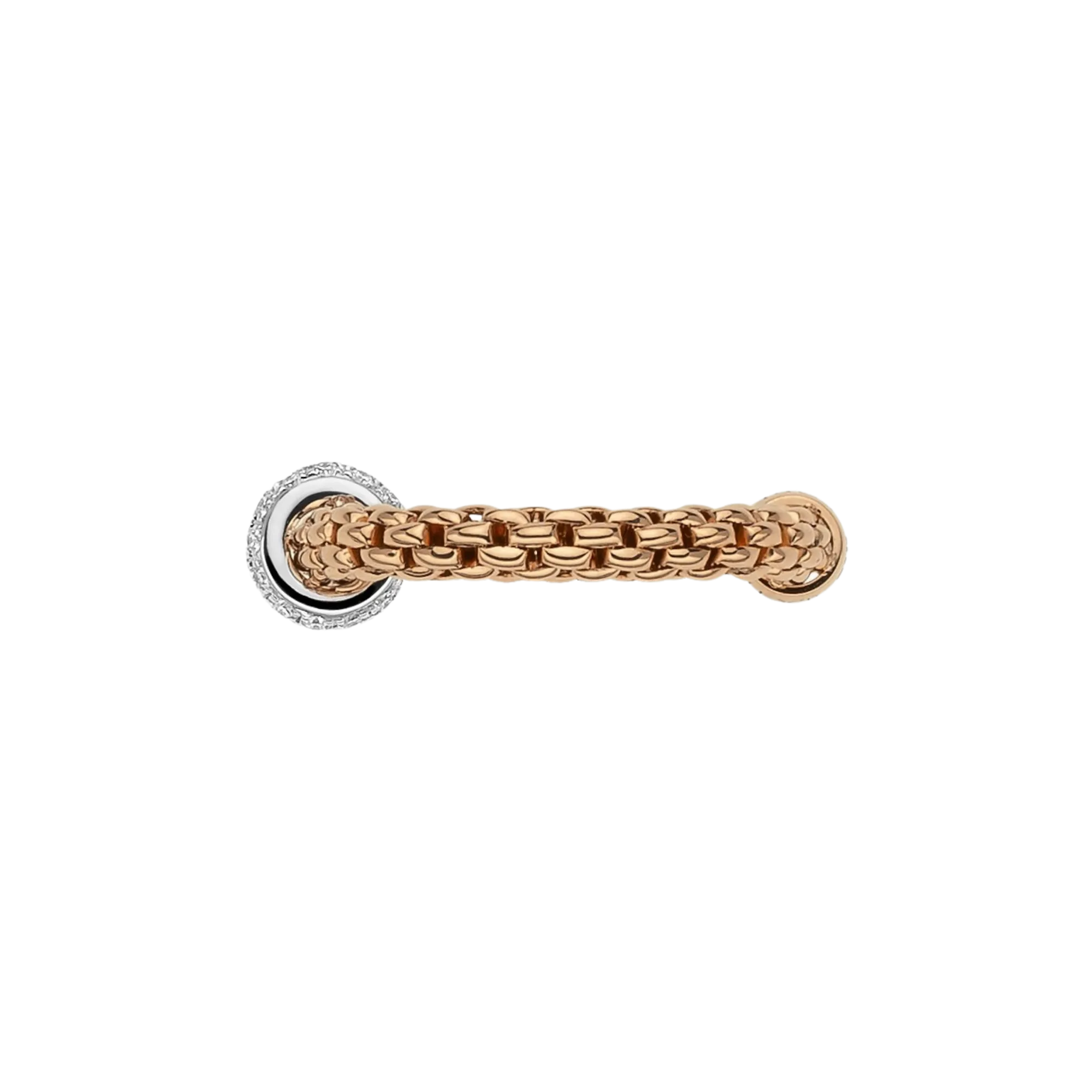 Fope Prima Flex'it ring with diamonds