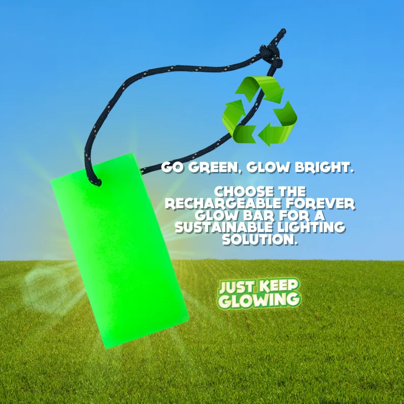 Forever Glow Bar: Reusable Emergency Light, Power Outage Essential, Camping & Hiking Gear