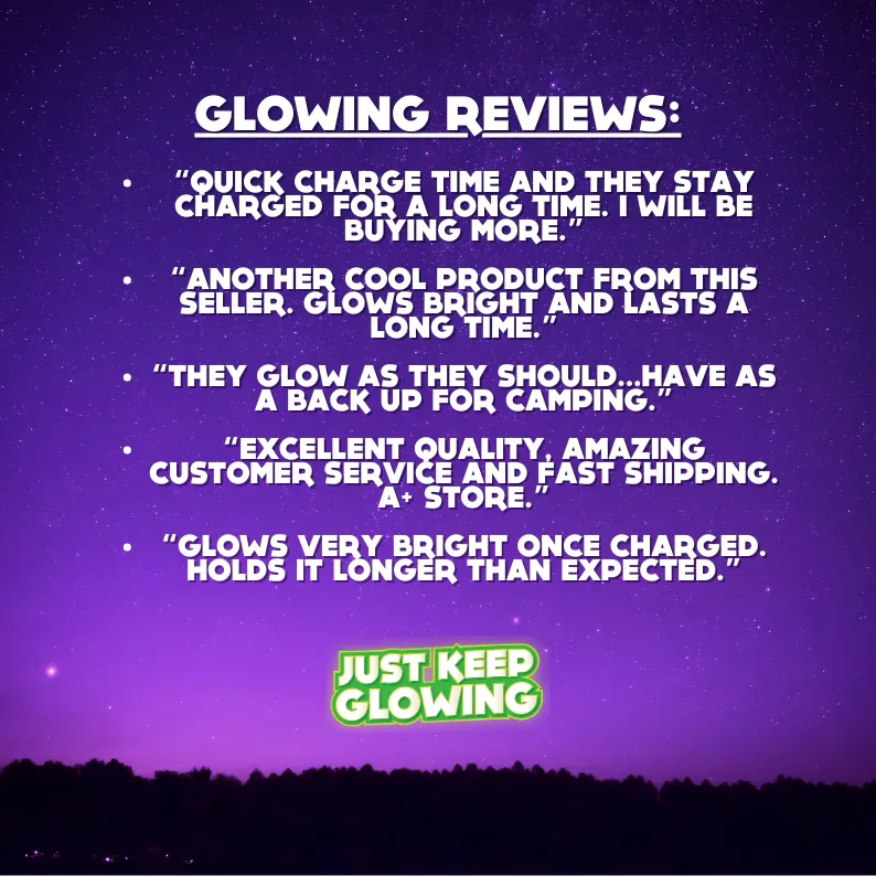 Forever Glow Bar: Reusable Emergency Light, Power Outage Essential, Camping & Hiking Gear