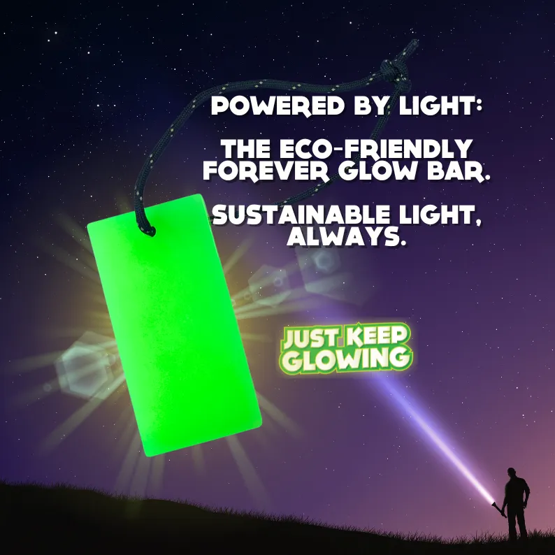 Forever Glow Bar: Reusable Emergency Light, Power Outage Essential, Camping & Hiking Gear